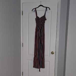 Universal Thread Red Spaghetti Strap Maxi Dress